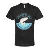 Unisex Poly-Rich V-Neck T-Shirt Thumbnail