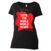 Women's Poly-Rich Scoop Neck T-Shirt Thumbnail