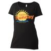 Women's Poly-Rich Scoop Neck T-Shirt Thumbnail