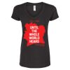 Women's Poly-Rich V-Neck T-Shirt Thumbnail