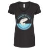 Women's Poly-Rich V-Neck T-Shirt Thumbnail