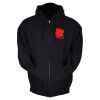 Unisex Full-Zip Hooded Sweatshirt Thumbnail